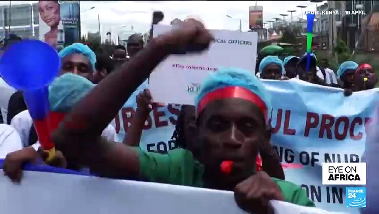 Kenyan doctors strike over pay and training