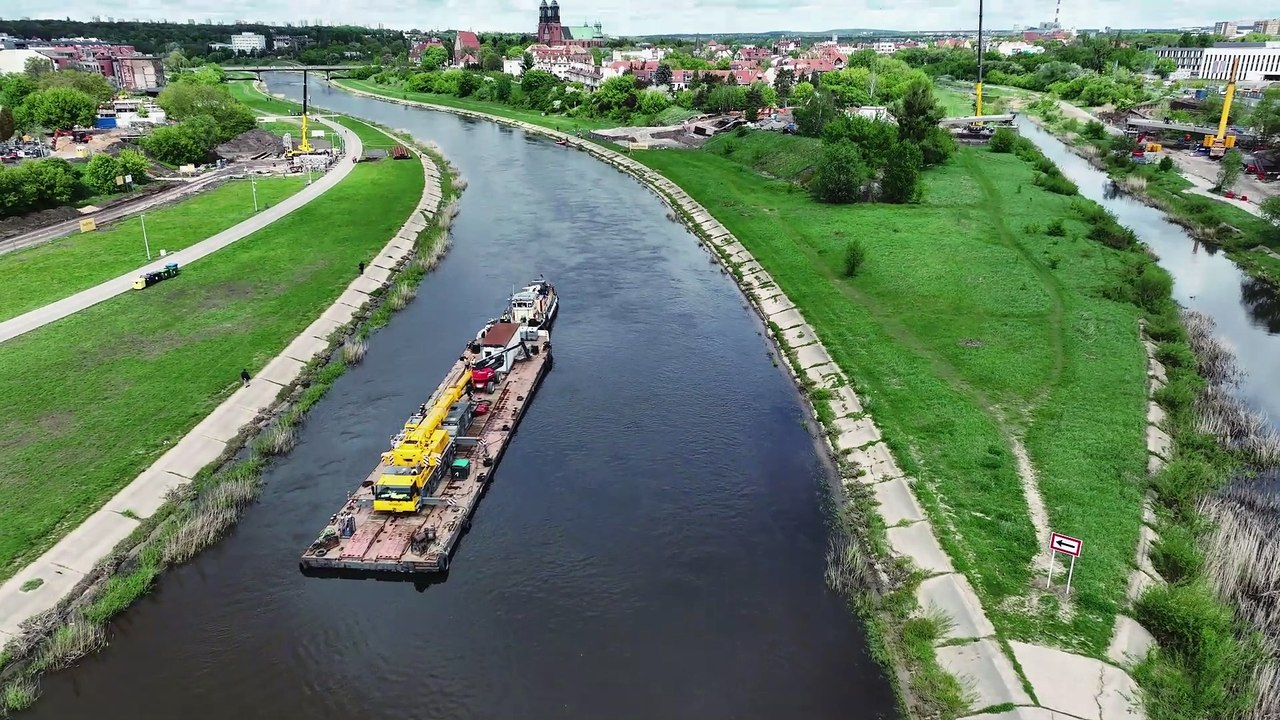Budowa mostów berdychowskich, Poznań