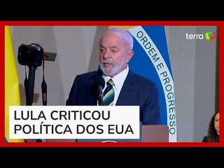 ‘São considerados bandidos’, afirma Lula sobre latinos que vão ao EUA em busca de emprego