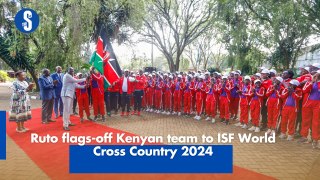 Ruto flags-off Kenyan team to ISF World Cross Country 2024
