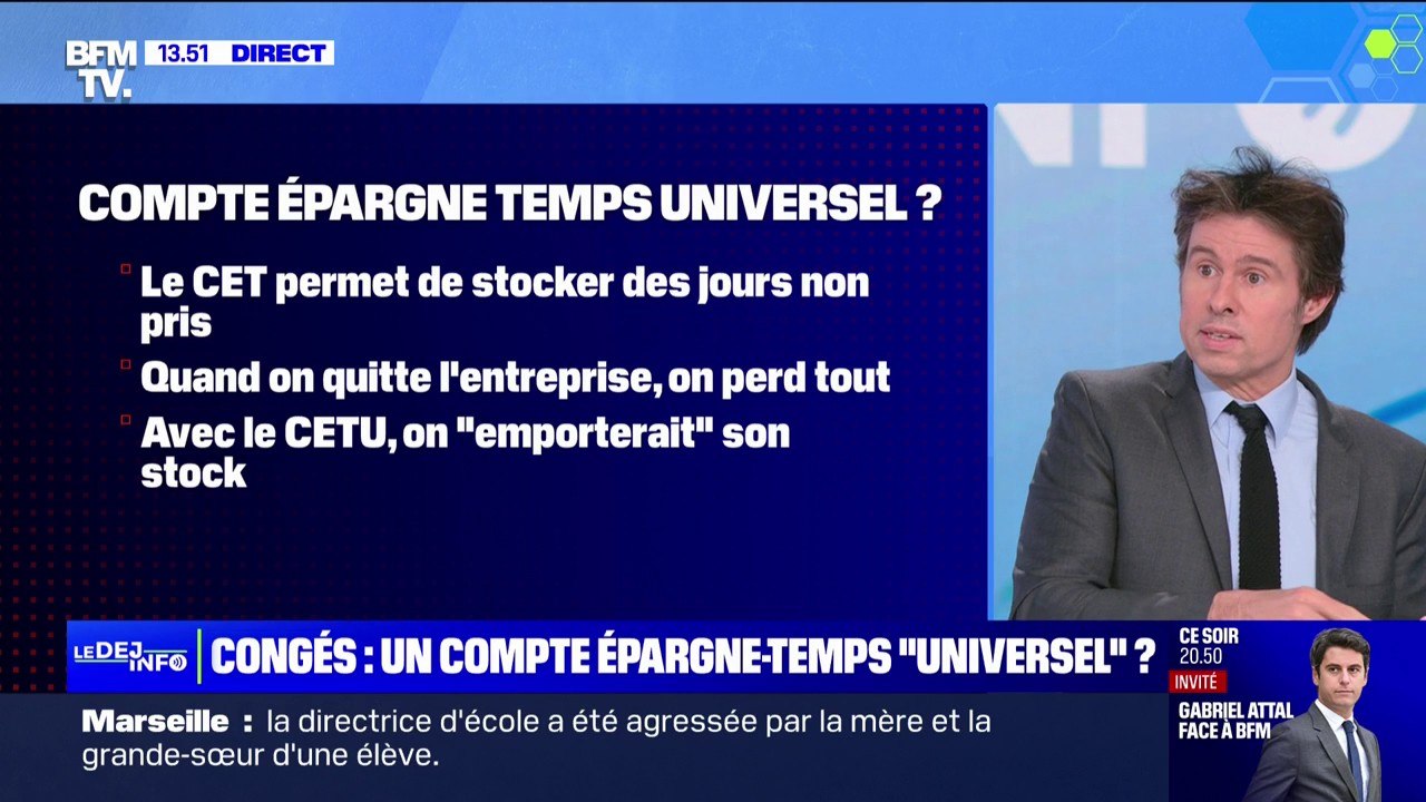 Congés: vers la création d'un compte épargne-temps "universel"?