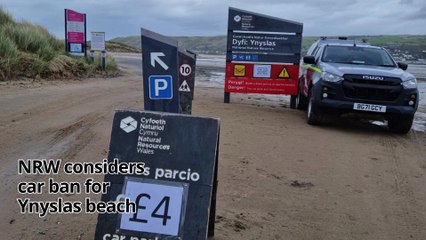 Natural Resources Wales considering car ban on Ynyslas beach