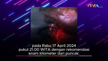 Bak Neraka! Letusan Gunung Ruang Keluarkan Petir, Tsunami?