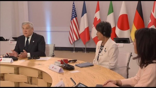 Tajani presiede G7 di Capri, tra de-escalation M.O. e pace in Ucraina