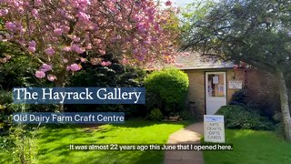 The Hayrack Gallery at the Old Dairy Farm Craft Centre