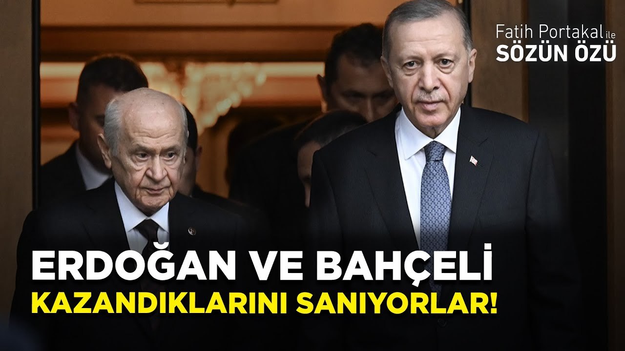 ERDOĞAN VE BAHÇELİ KAZANDIKLARINI HALA SANIYORLAR! BİRİLERİ UYANDIRSIN!