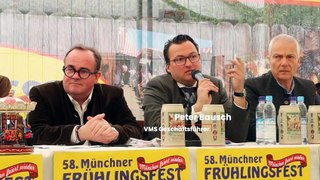 Fahrgeschäfte Münchner Frühlingsfest 2024 - vorgestellt 2 Tage vor dem Auftakt vom VMS am 17.04.2024