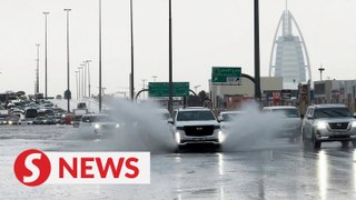 Dubai residents reeling from 'epic rainstorm' and worst flood