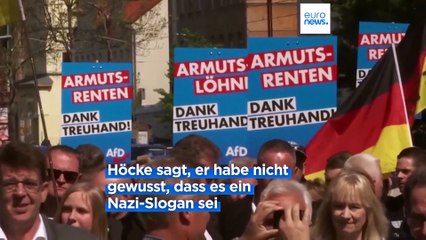 "Alles für Deutschland": Höcke wegen Nazi-Parole vor Gericht