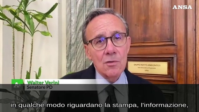 Verini: Battaglia sul ddl diffamazione, i giornalisti vanno difesi