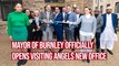 Mayor of Burnley officially opens Visiting Angels Brierfield office