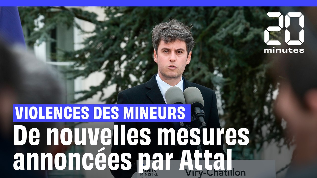 Violences des mineurs : Ce qu'il faut retenir des mesures annoncées par Gabriel Attal