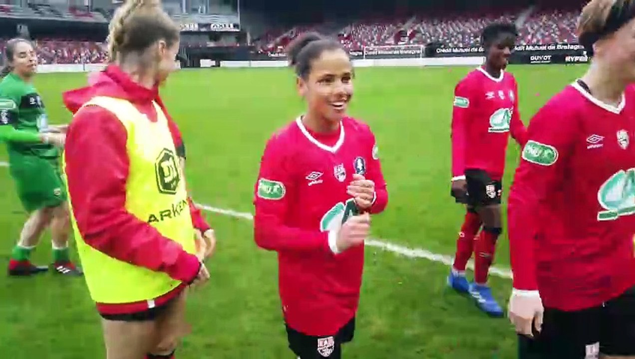 1/4 finale CDF : EAG-REIMS 2-1 - ROUDOUROU - LE CLAPPING