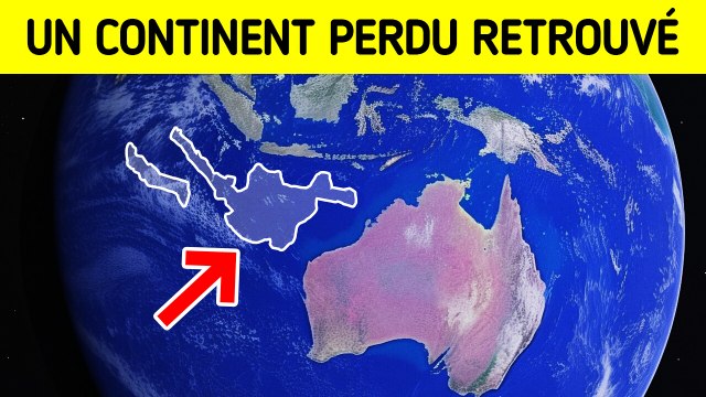 Des Scientifiques ont Découvert un Continent Disparu il y a 115 Millions d’Années