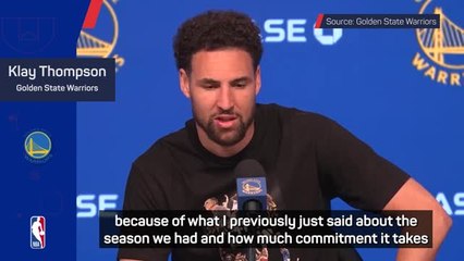 Warriors' Thompson keeping options open ahead of free agency