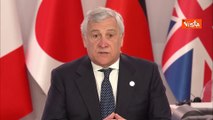 Tajani: Siamo amici di Israele, ma vogliamo de escalation in quell'area