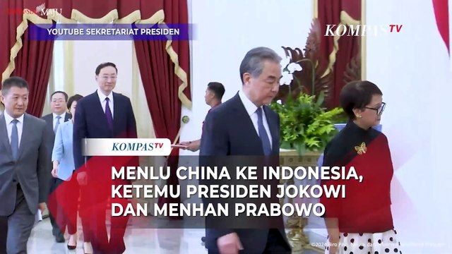 Menlu China Wang Yi ke Indonesia, Ketemu Presiden Jokowi dan Menhan Prabowo