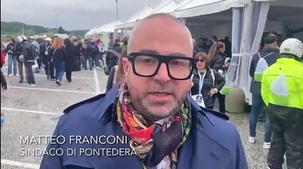 Vespa World Days, il sindaco di Pontedera: "Un bel primo giorno"