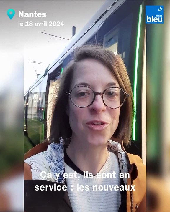 Découvrez les nouvelles rames du tramway nantais