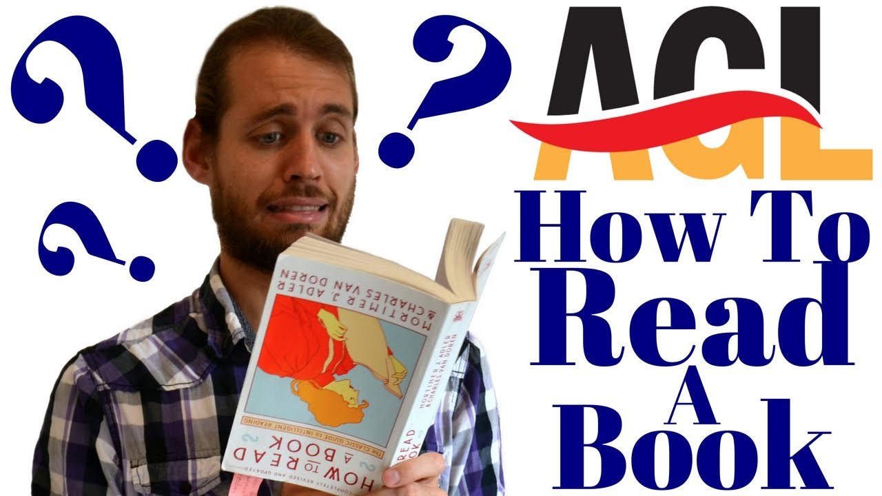 Non-Fiction Book #1: How To Read a Book [Long]