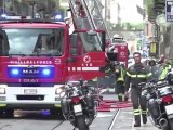 Incendio nel centro storico a Torino