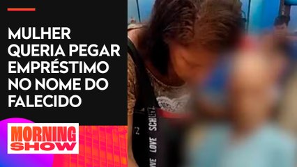 Laudo do IML não conclui horário exato da morte de idoso que foi levado ao banco