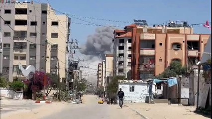 Nueva andanada de bombardeos israelíes en Gaza