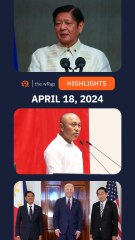 Today's headlines: Marcos in TIME, Arnie Teves, Philippines-China relations | The wRap | April 18, 2024