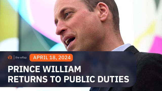 Prince William returns to public duties after wife Kate’s cancer revelation