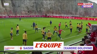 Fin de saison pour Golovine - Foot - L1 - Monaco