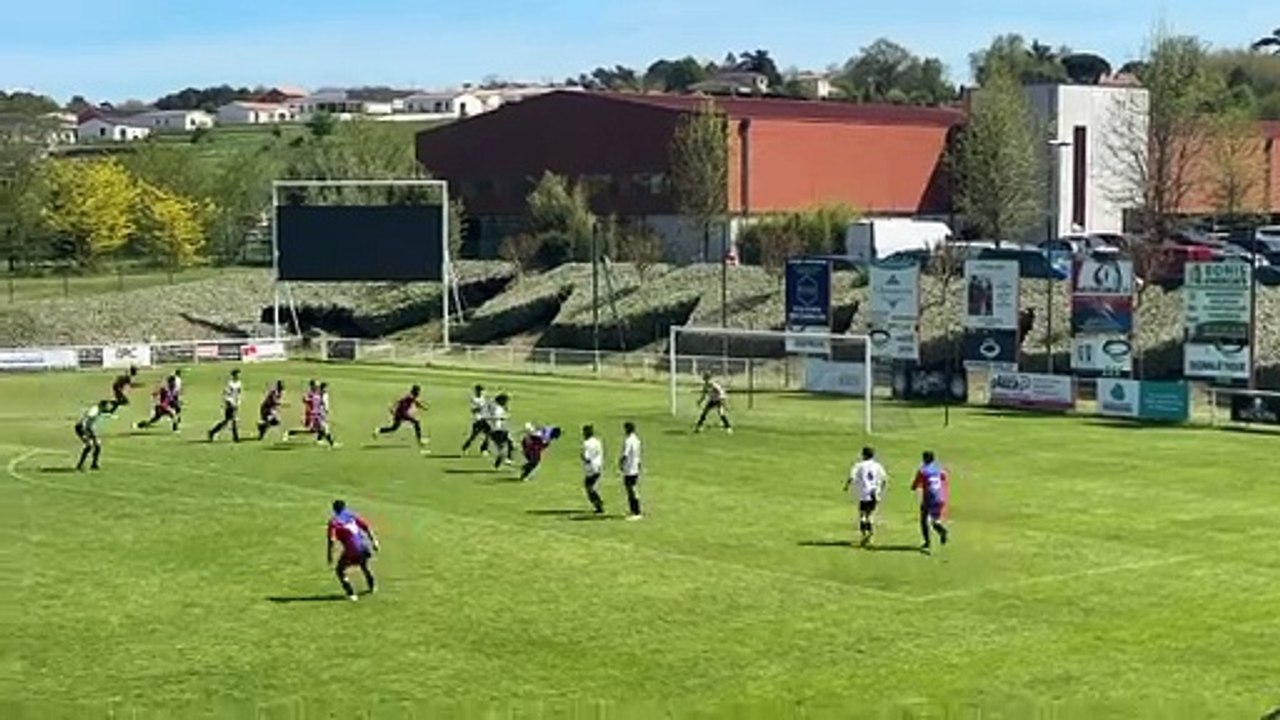 U17 - DEUXIÈME BUT DE KABA - CONTRE BOULAZAC - SAMEDI 13 AVRIL