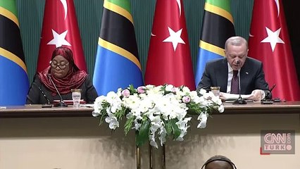 14 yıl sonra ilk: Tanzanya Cumhurbaşkanı Ankara'da