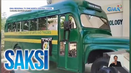 Lumang bus, ginawang tech bus at E-learning hub | Saksi