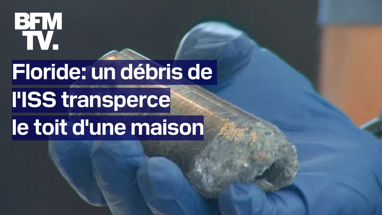 "Je n'en croyais pas mes yeux"  Un débris de la Station spatiale internationale transperce le toit d’une maison