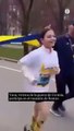Una adolescente sin piernas consiguió completar cinco kilómetros de la mítica p