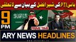 ARY News 9 PM Prime Time Headlines | 18th April 2024 | PTI Chief disowns Marwat's Statement