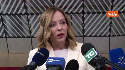 Europee, Meloni: "Spero che a giugno ci sar? uno scenario diverso in Europa"