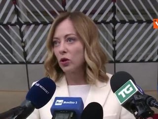 Europee, Meloni: "Spero che a giugno ci sarà uno scenario diverso in Europa"