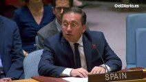 Albares defiende la inclusión de Palestina en la ONU: 