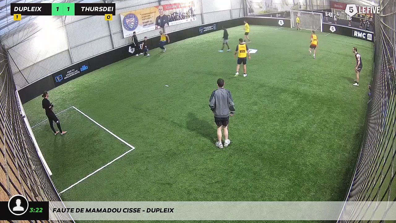 Faute de Mamadou CISSE - DUPLEIX
