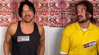 Peter Andre recreates iconic Ant and Seb X Factor audition