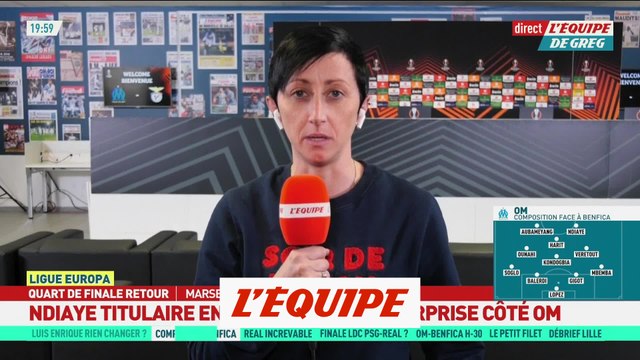 L'OM avec le onze attendu face au Benfica - Foot - C3