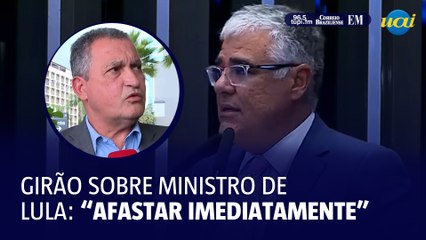 Eduardo Girão sobre ministro de Lula: "Afastar imediatamente"