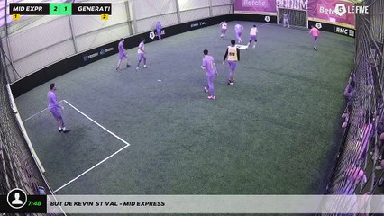 But de KEVIN  ST VAL - MID EXPRESS