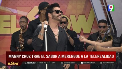 Presentación de Manny Cruz en El Show del Mediodía