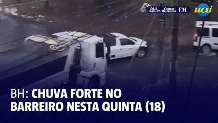 Chuva forte no Barreiro nesta quinta (18)