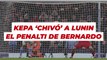 Kepa ‘paró’ el penalti de Bernardo Silva: la tenía guardada desde 2019