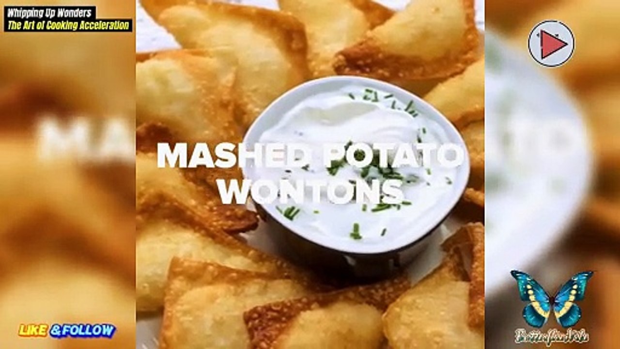 Mashed Potato Wonton