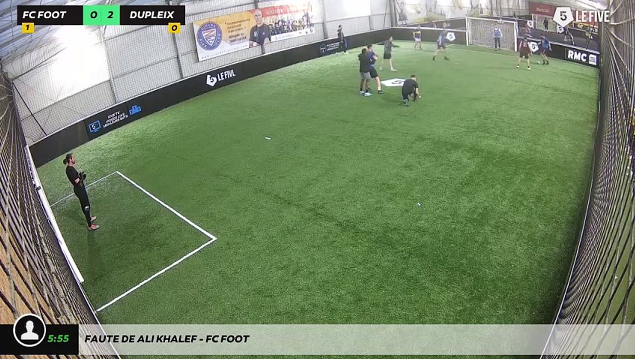 Faute de ALI KHALEF - FC FOOT