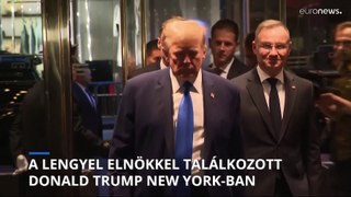 Trump megdicsérte a lengyeleket, amiért szuverén módon kiállnak az oroszok ellen